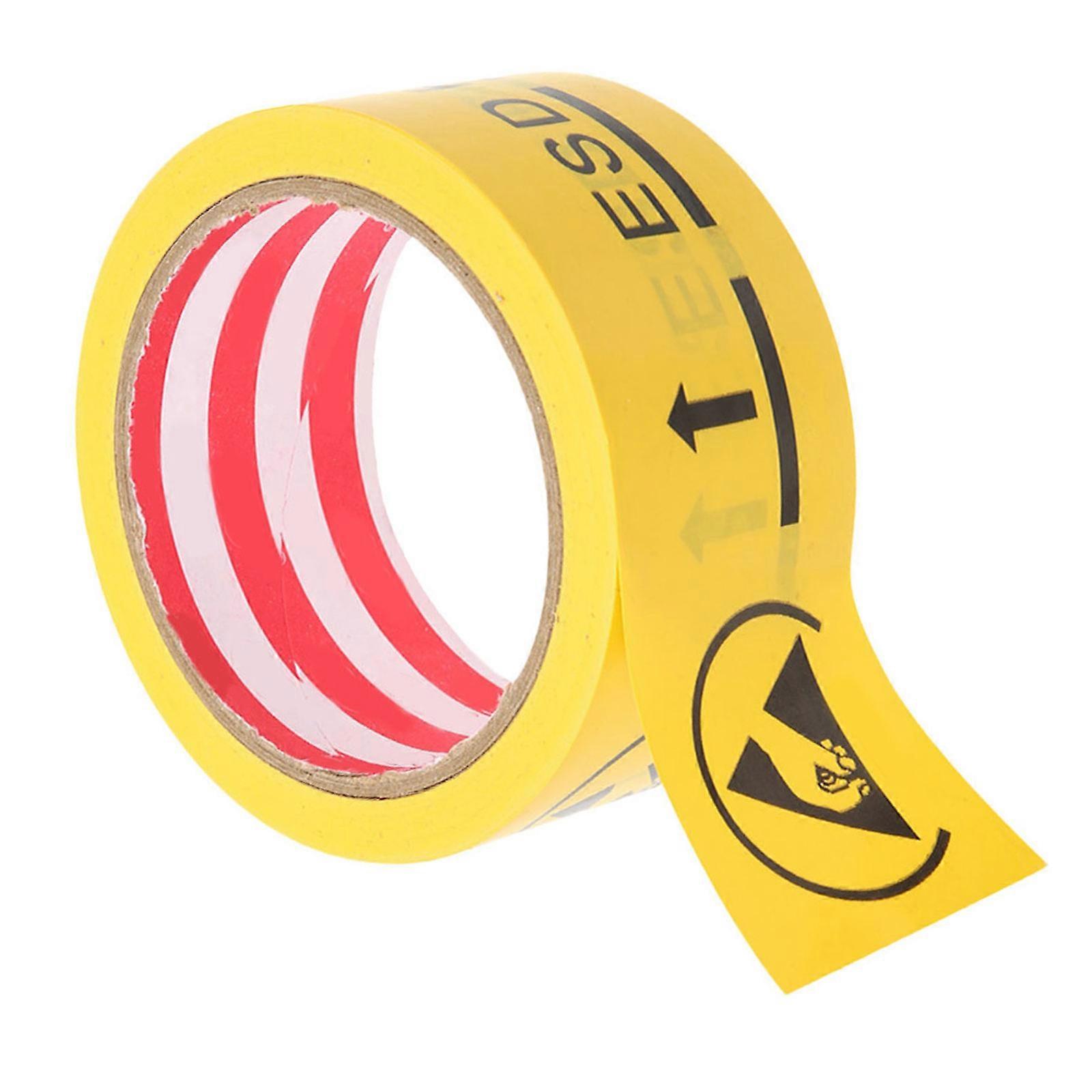 Warning Sticker Label Electrostatic Tape for Machine Use 5 Rolls