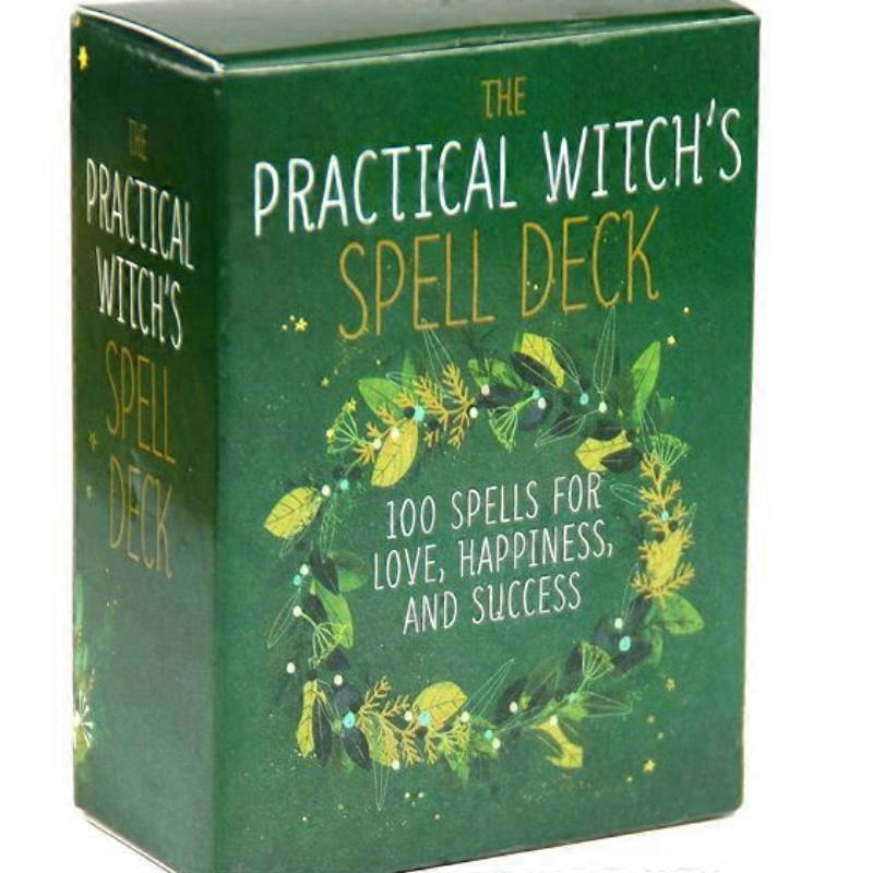 Practical Witch's Spell Deck Oracle Card Game 100PCS