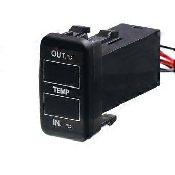 Dual Temperature Display Inside And Outside The Car Dual Temperature Sensor For Corolla Prado Prius Yalo
