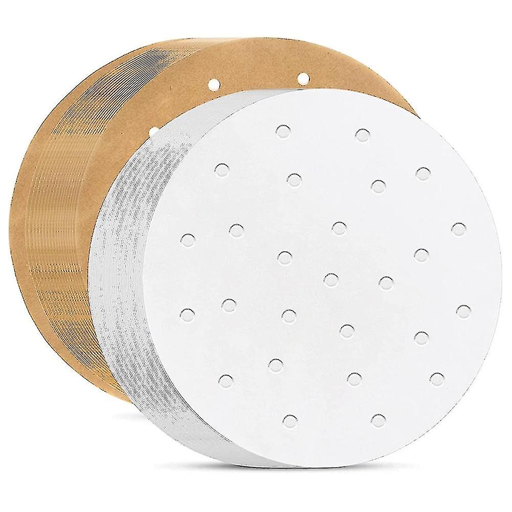 Air Fryer Parchment Lined, Round, For Air Fryer, Basket