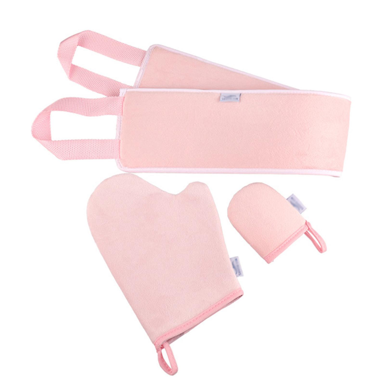 3pcs Self Tanning Mitt Applicator Kit Set With Self Tanner Glove
