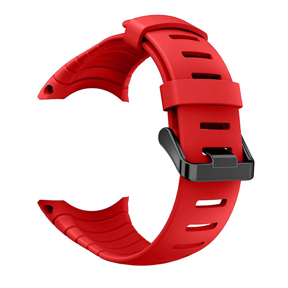 Replacement Silicone Wristband For Suunto Core Smart Watch (Red)