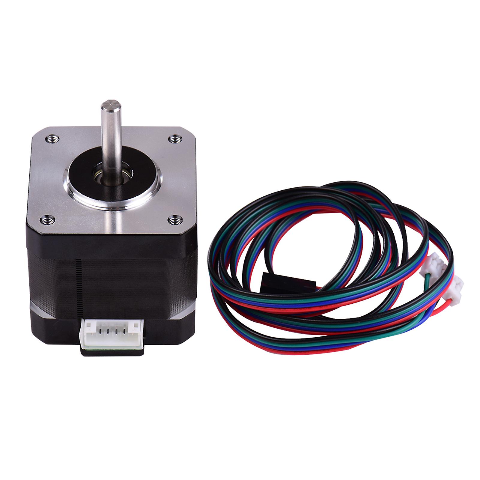 42 Stepper Motor 2 Phase 0.9 Degree Step Angle Low Noise