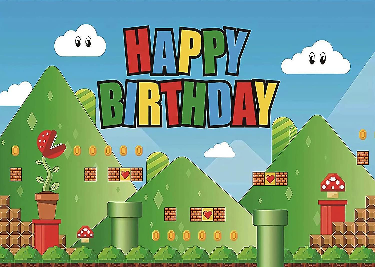Toy Cartoon Story Themed Birthday Backdrop 5 * 3ft Party
