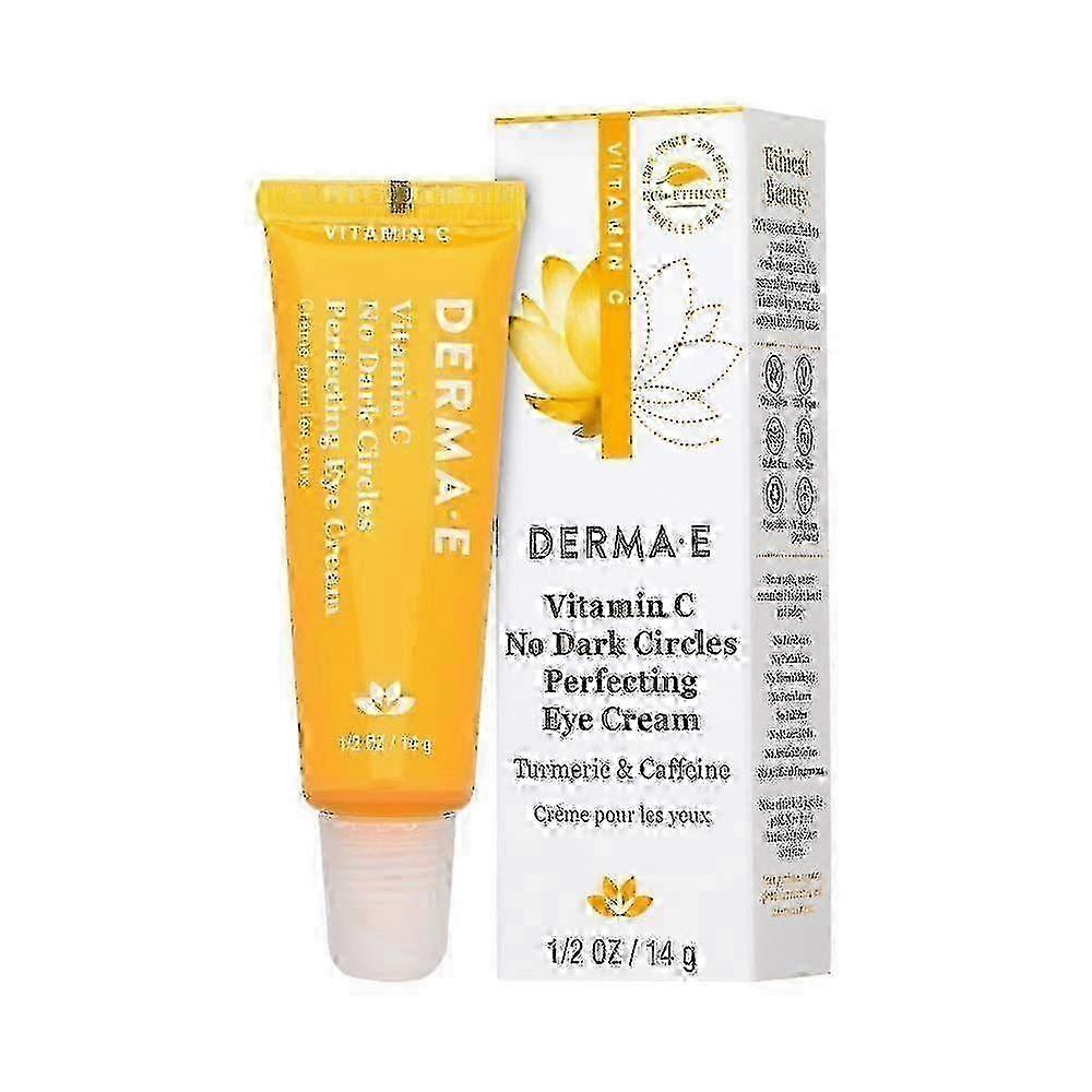 Derma E 维生素 C 无黑眼圈完美眼霜，0.5 盎司