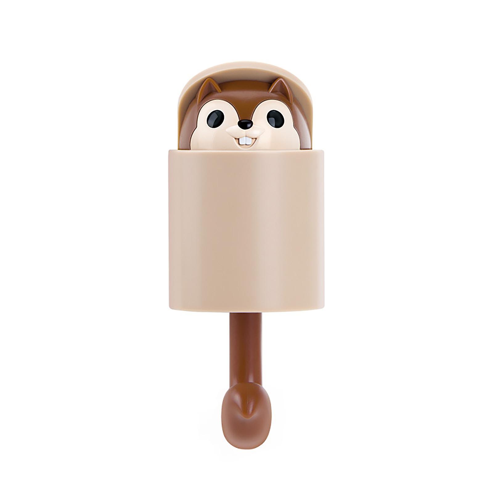 BestsaleKey Holder for Wall Decorative, Pop-Up Smile Squirrel Wall Key Holder
