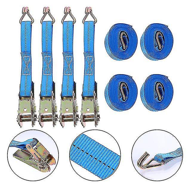 4pcs Cargo Binding Belt Prime Durable Fastening Belt For Car