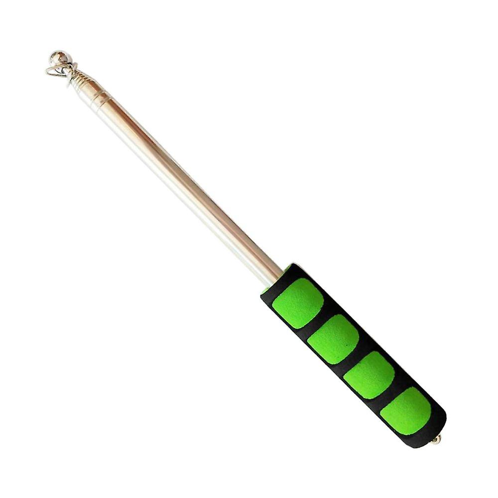Flag Guide Stainless Steel Teaching Pole Visit Guides 1.2m Green