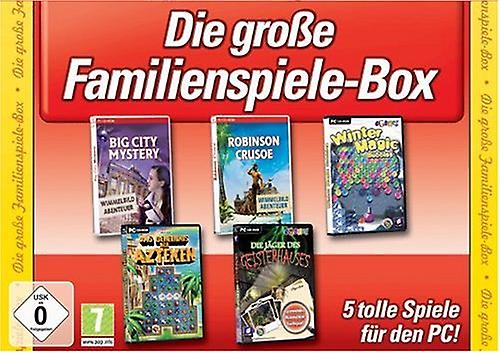 Die grosse Familienspiele - Box (PC) - New & Sealed