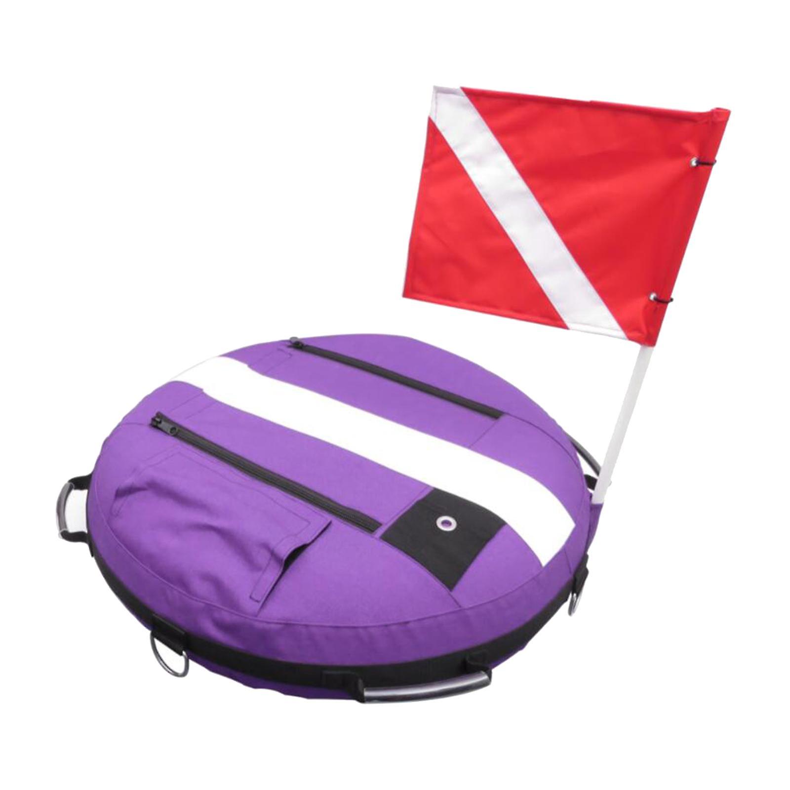 Diving Buoy Float Inflatable Float with Dive Flag for Spearfishing Swimming