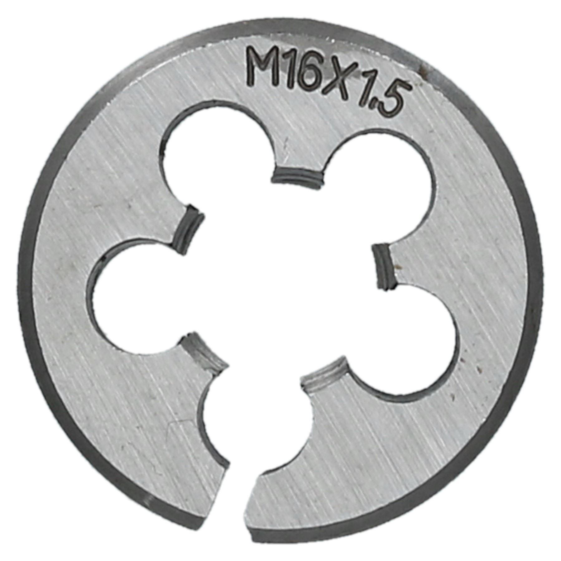 Metric MM M16 x 1.5 Split Die Threading Tool Thread Cutter 38mm Tungsten Steel