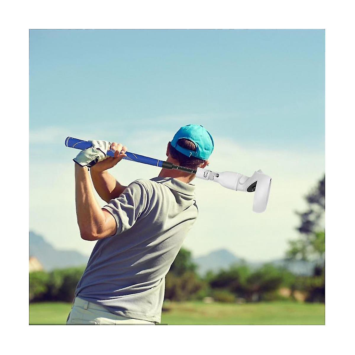 Vr Golf Club Adapter Vr Game Controller Attachment Retractable Grips Stick Handle For