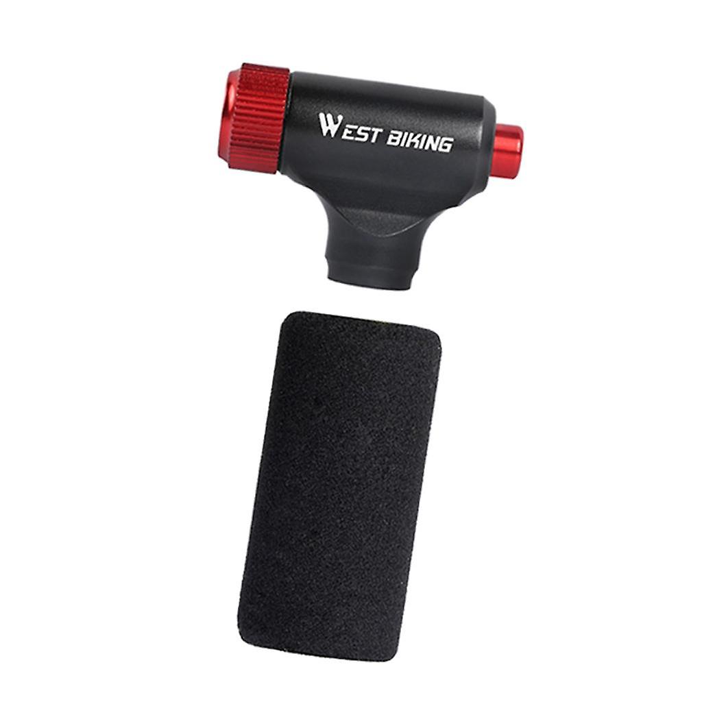 Bicycle Pump Nozzle Hose Valve Connector Adapter Head Pumping Part Red