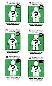 Complete Set of 6 Puzzles - LEGO Mystery Minifigure Puzzles Animal Edition 126 Pieces LEGO Puzzle