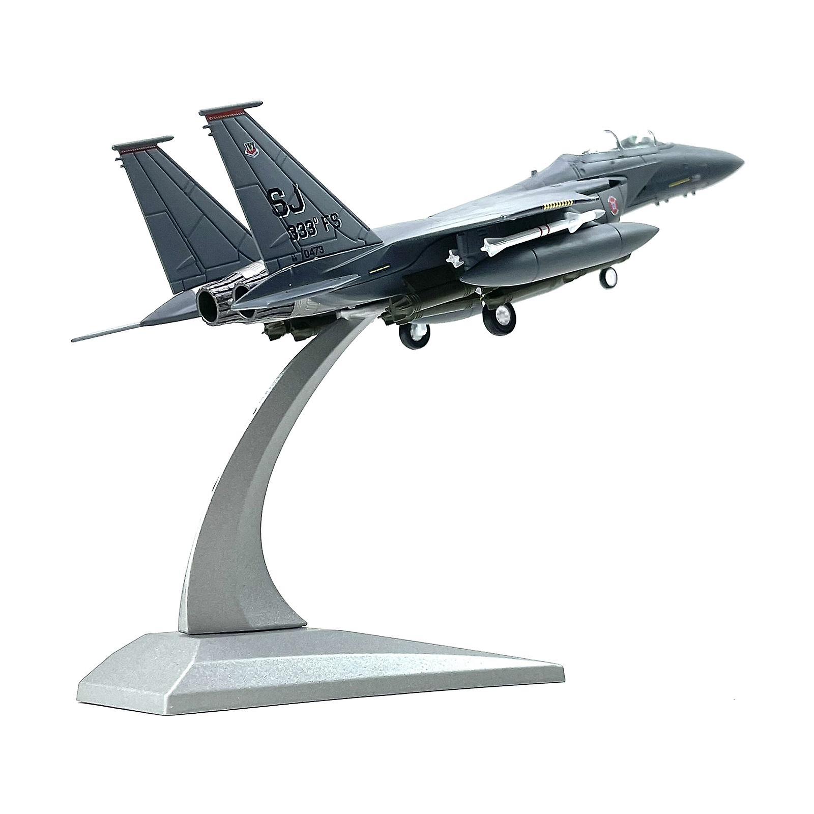 1/100 Aircraft Plane Model SU-35 Fighter with Stand for Table Home Decor
