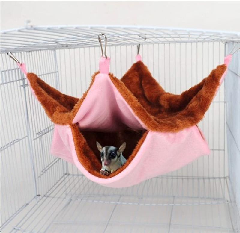 Pet Ferret Rat Squirrel Bird Hamster Hammock Hanging Cage Nest Bed House Toys