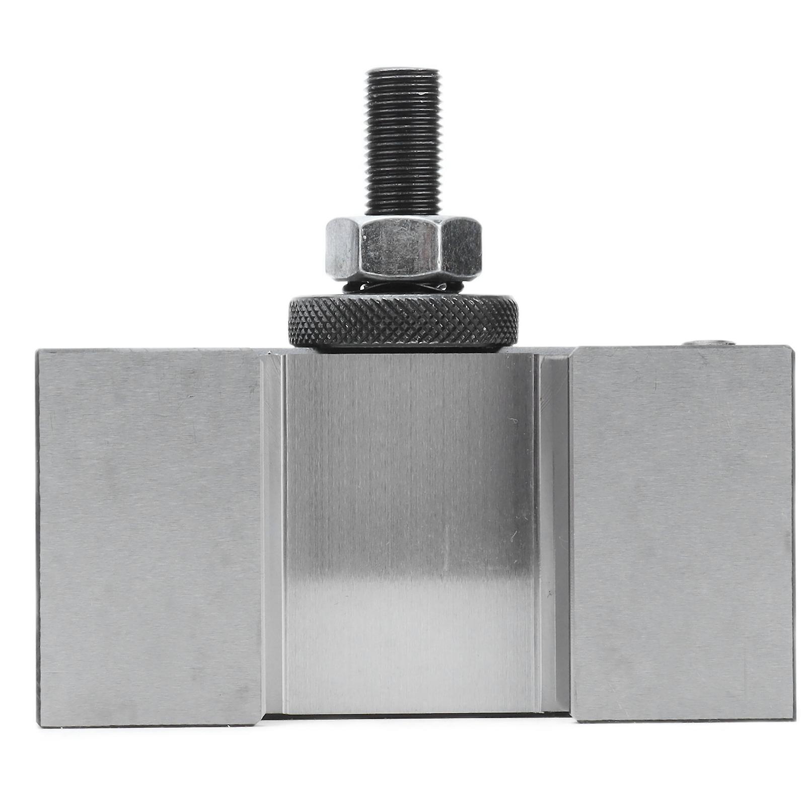 Lathe Tool Holder Convenient Accurate Hardened Carbon Steel Sturdy Durable Fast Change Tool Holder