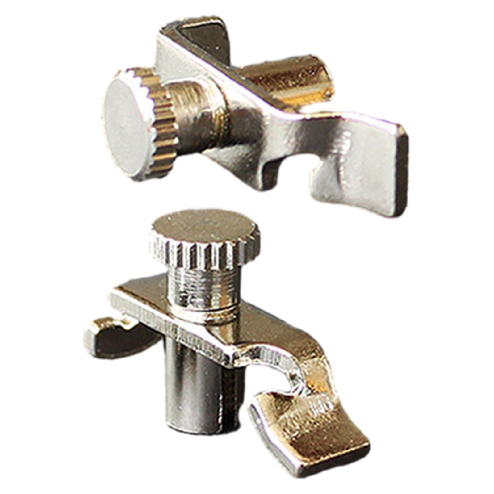 2pcs Erhu Fine Tuner Erhu Violin Fine Tuner Compact Size Replacement Einfach zu installieren Professioneller leichter Tune Adjuster-yuyu