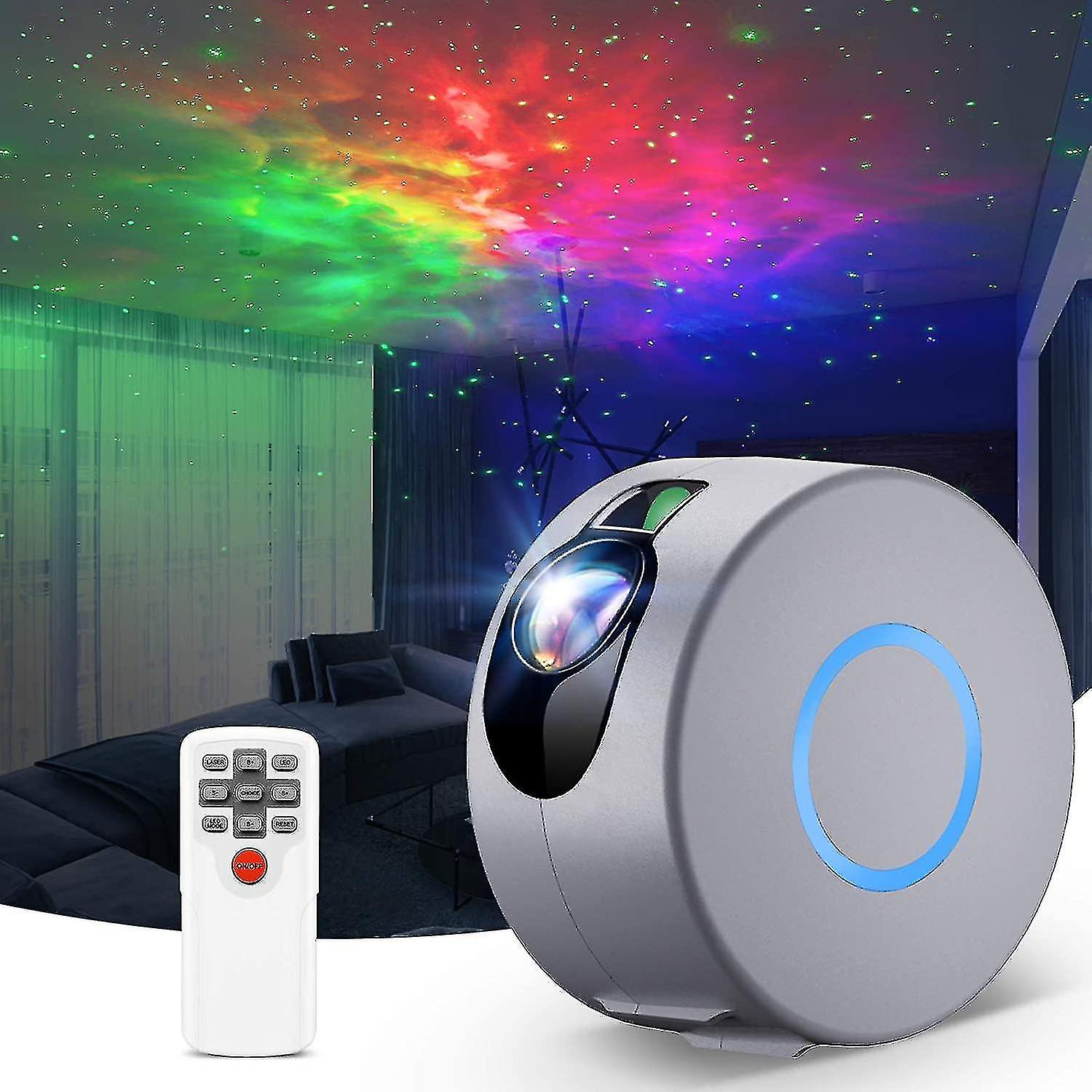 Led Galaxy Projector Light With Nebula