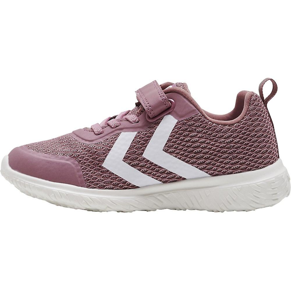Kids Hummel Actus Recycled Tex Jr Trainer In Deco Rose