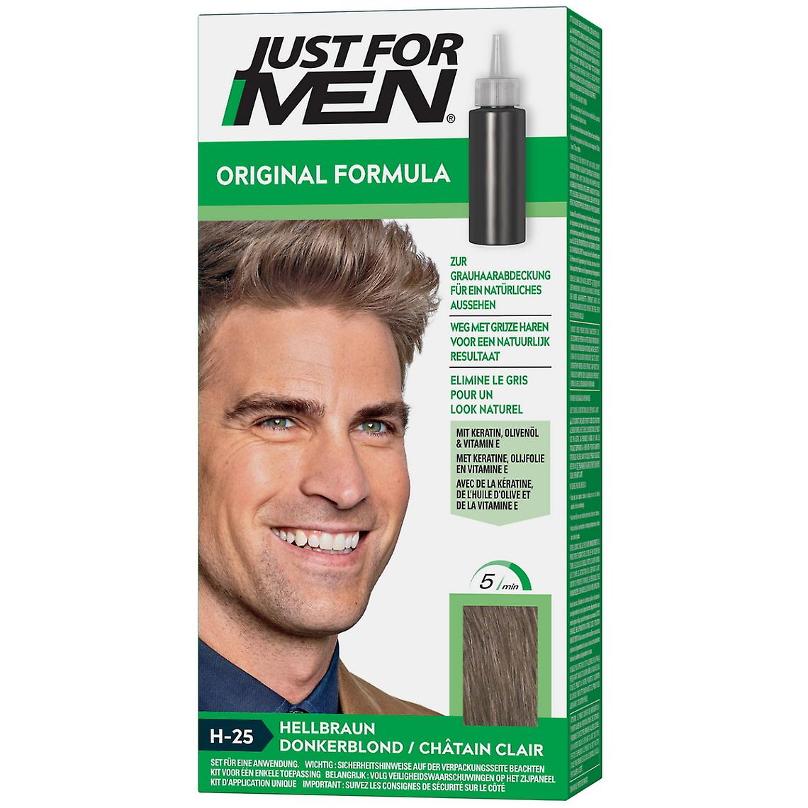 Hårfarge for menn - Lysebrun