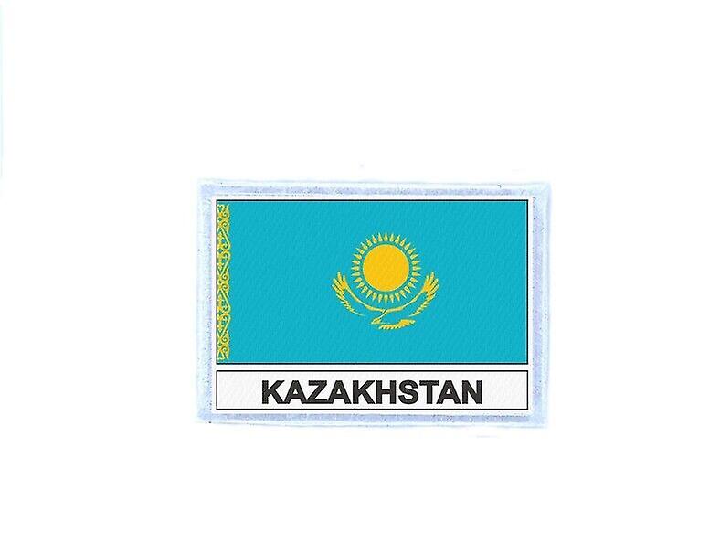 Ecusson patch badge prints flag KZ Kazakhstan