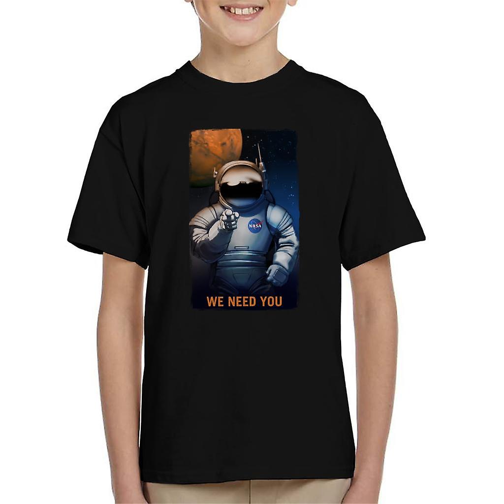 NASA We Need You Kid's T-Shirt