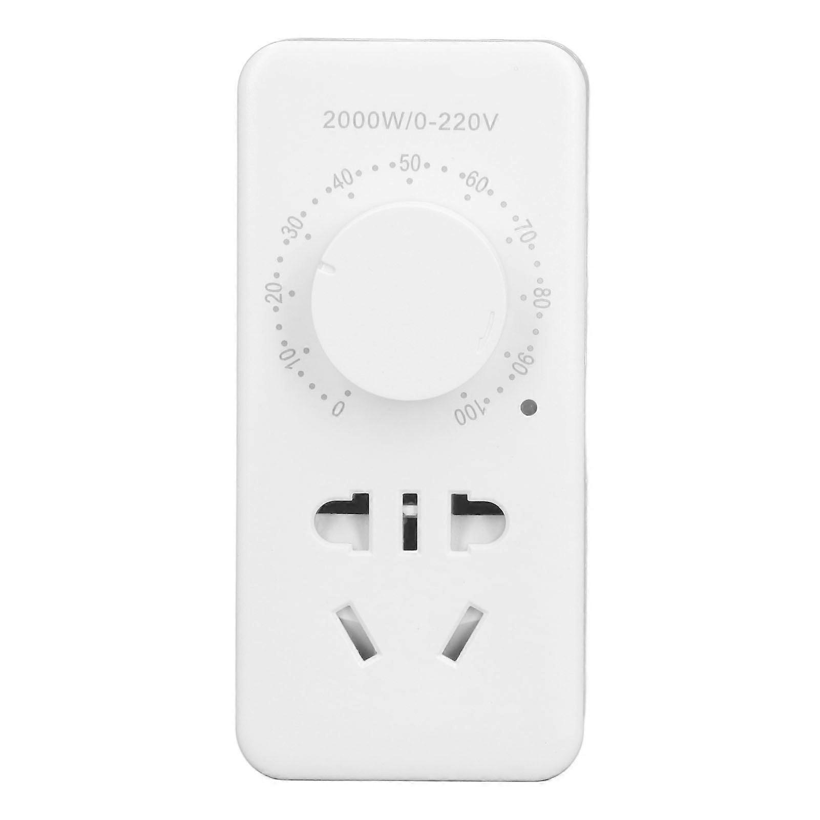 Motor Speed Controller 2000W Stepless Control Switch Regulator AC for Pump Grinder