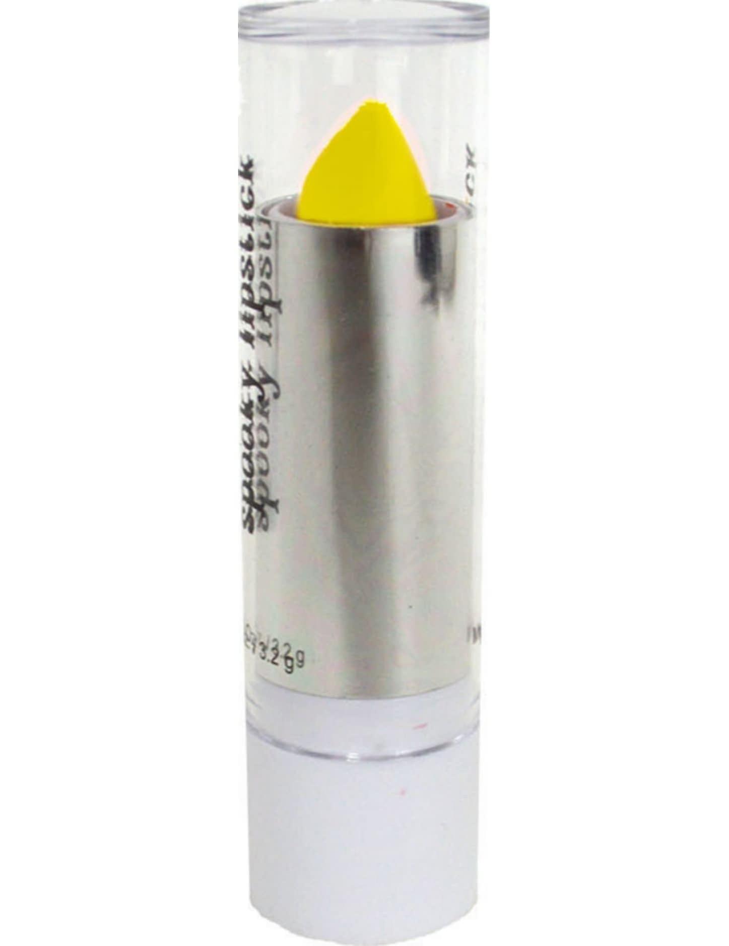 Yellow neon lipstick
