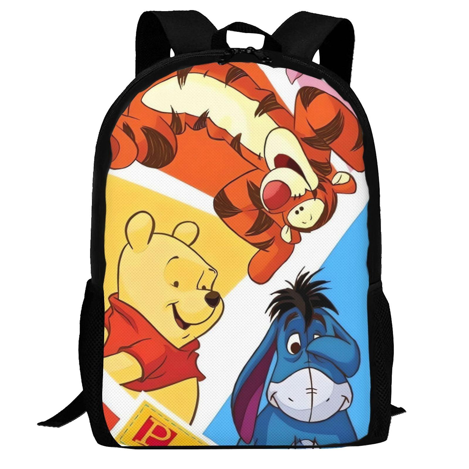 Winnie The Pooh Backpack,Laptop Backpack Lightweight Casual DaypackMulti-Function Travel Backpack
