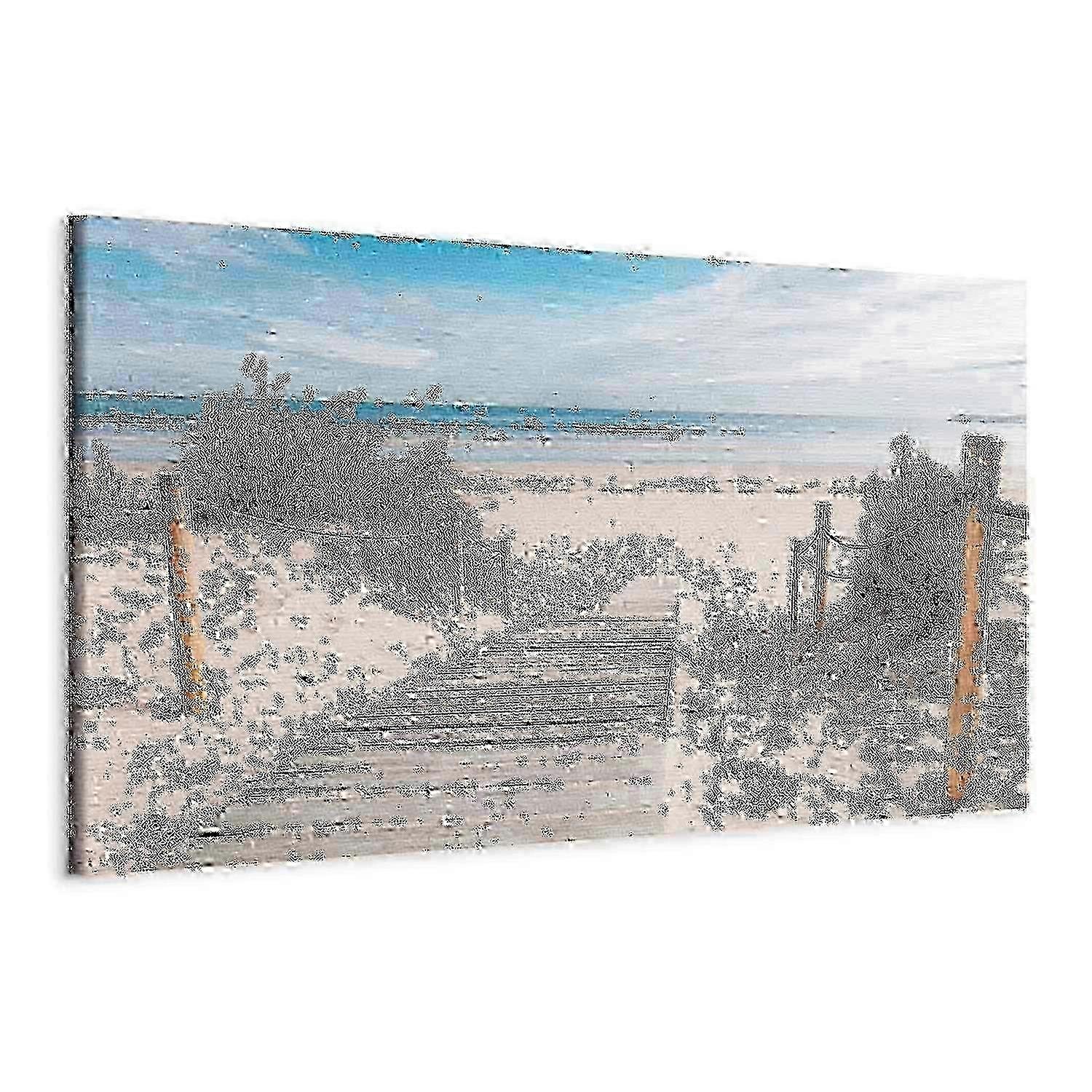 Impression de toile - plage de charme