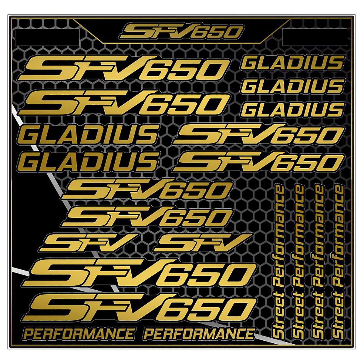 لسوزوكي Sfv650 ملصق ملصق Sfv 650 مجموعة شعار كيت