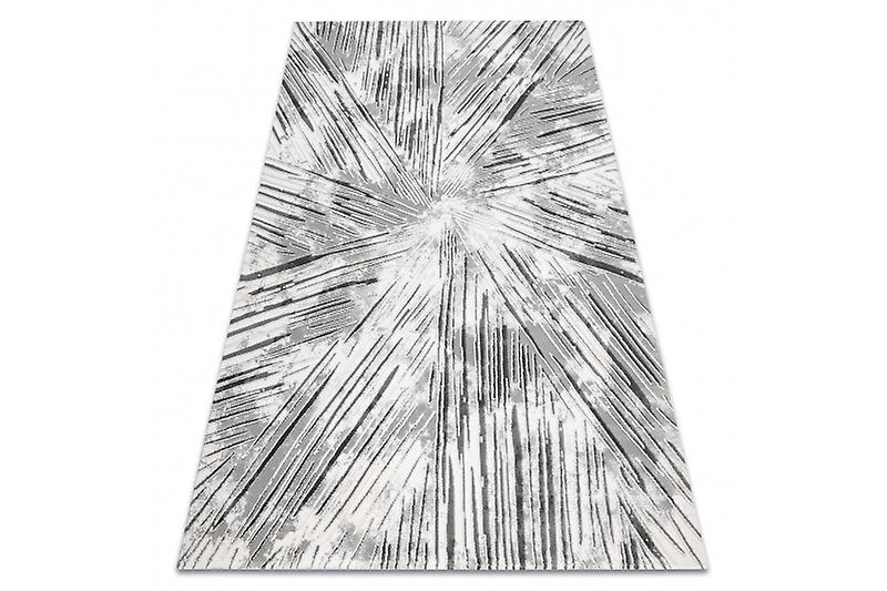 Carpet ACRYLIC VALS 0W1733 C53 47 Abstraction spatial 3D ivory / grey