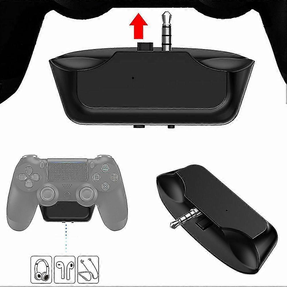 Audio Transmitter For Ps4 Controller Stereo Headset Adapter Bluetooth-compatible