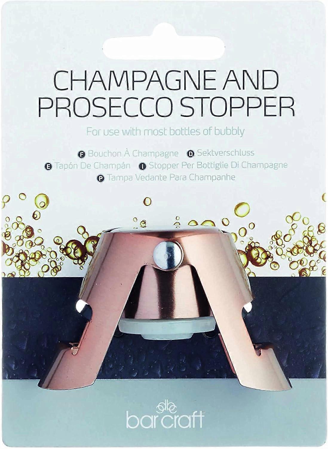 Sparkling Wine / Champagne Stopper, Metal, Copper Effect
