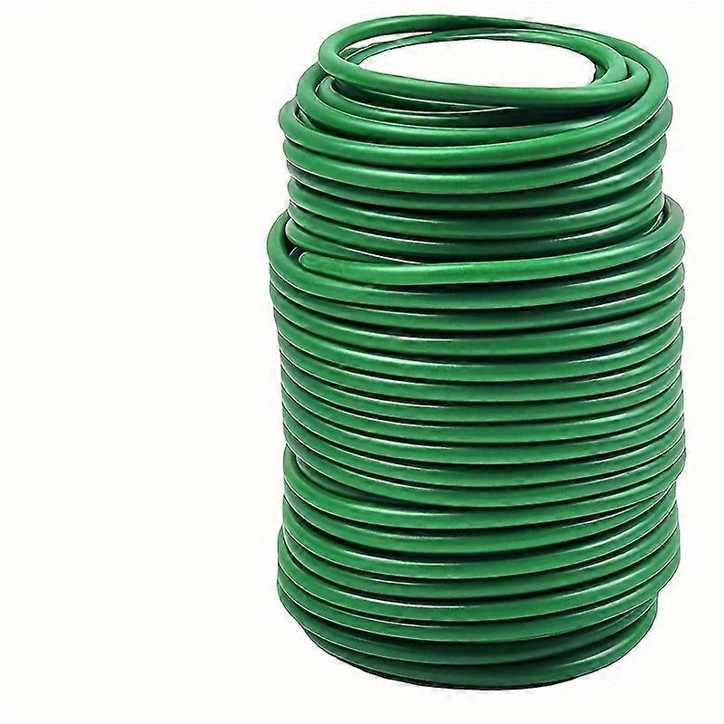 1pc, Garden Flexible Wire Tie, Soft Twist Plant Ties Green Support Plant Vines For Supporting And Fixing Garden Planting Branches Vines Stems And Orga