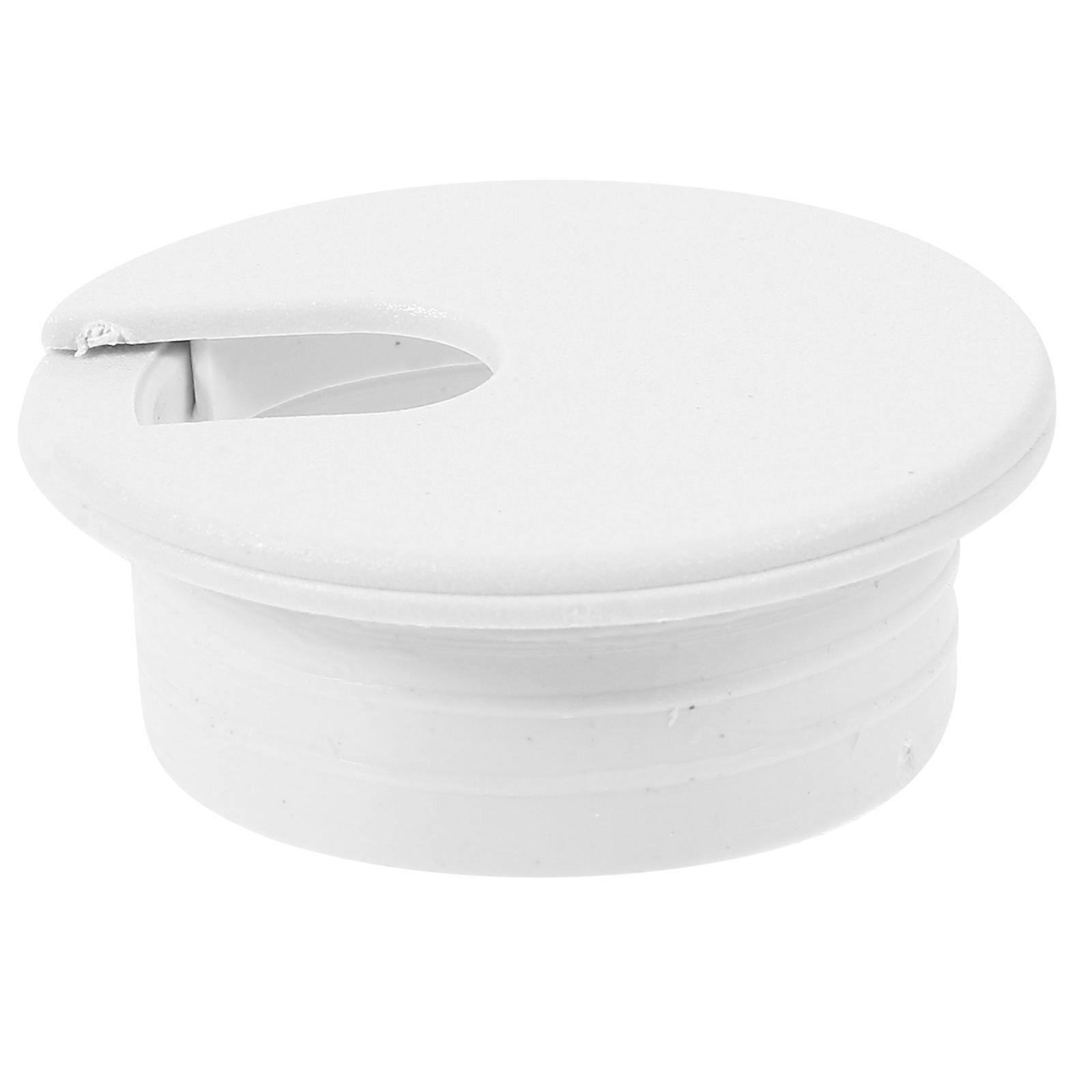 12pcs כבל שולחן Grommets כבל שולחן מכסה חור כיסויי חור חוט למשרד הביתי