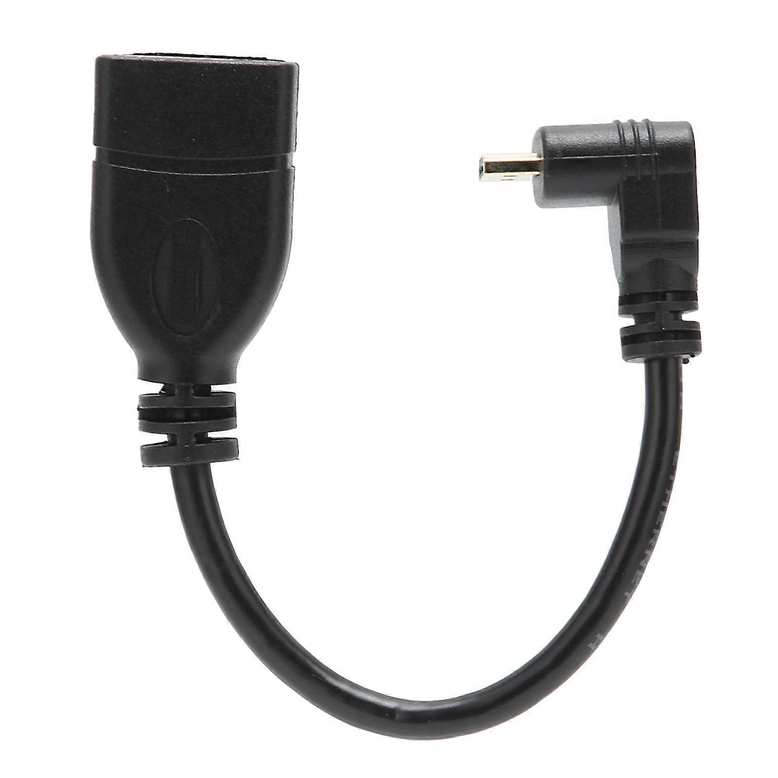 Hd Multimedia Interface To Mini Hd Multimedia Interface Cable 90 Degree For Audio Computer