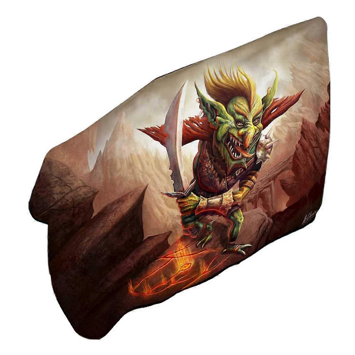 Cool Fantasy Art Goblin Microfiber Beach Towel