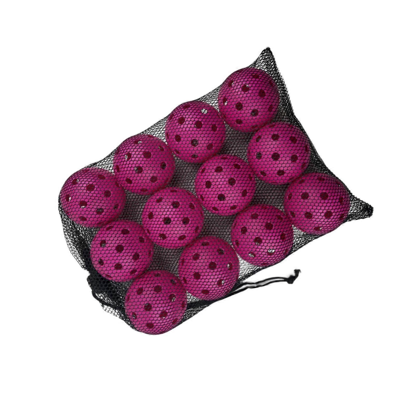 12 darab Pickleball labdák Pickleball felszerelés Pickleball versenylabdák