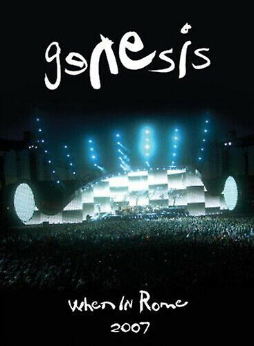 Genesis When in Rome 2007 DVD (2008) Genesis cert E 3 discs - Region 2