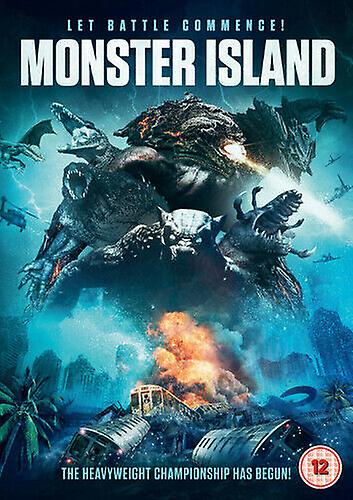 Monster Island DVD (2019) Eric Roberts Atkins (DIR) cert 12 - Region 2