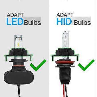 2Pc For Hyundai Tucson Ioniq i30 Kia Cerato Forte H7 Led Headlamp