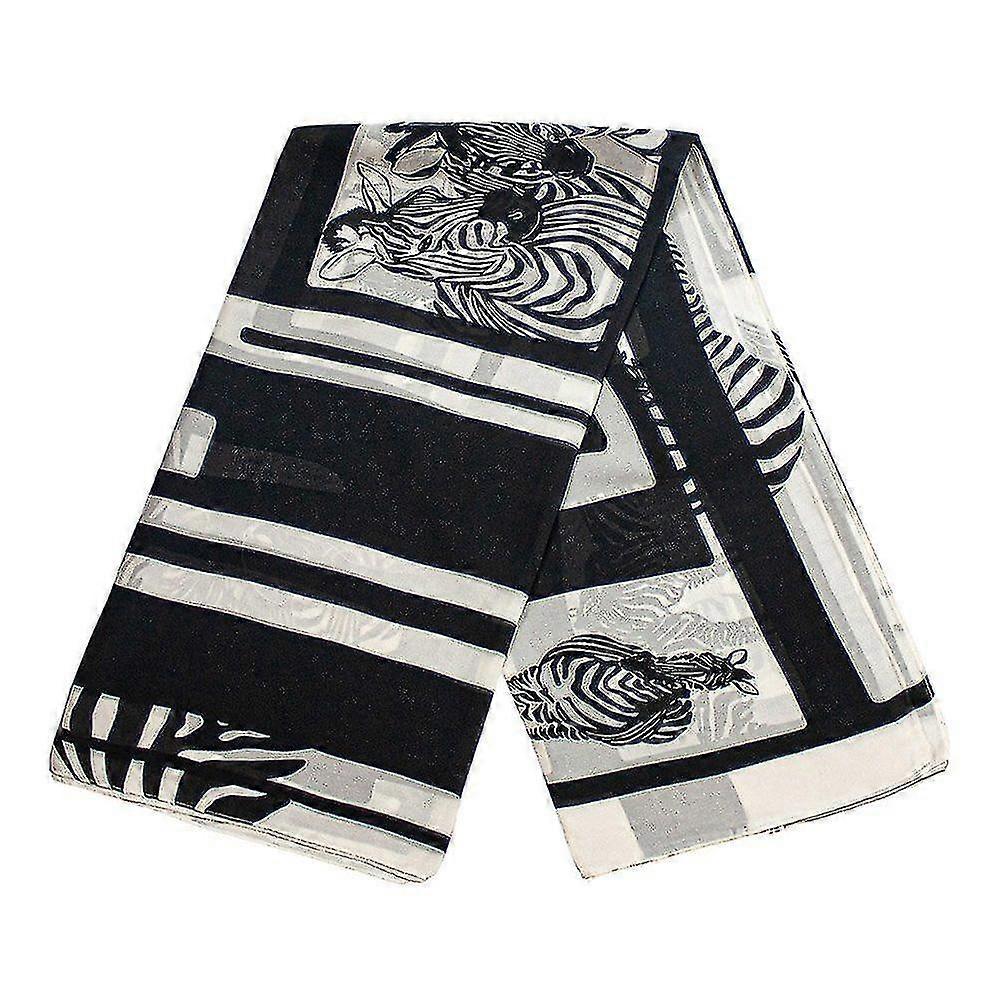 scarf with zebra motif, no. 19