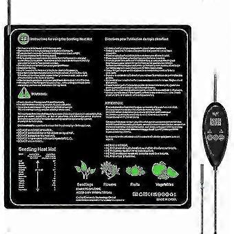 Plant Heat Mat With Thermostat Controller Waterproof Adjustable Greenhouse Heaters For 50.8 50.8 Cm_FM18
