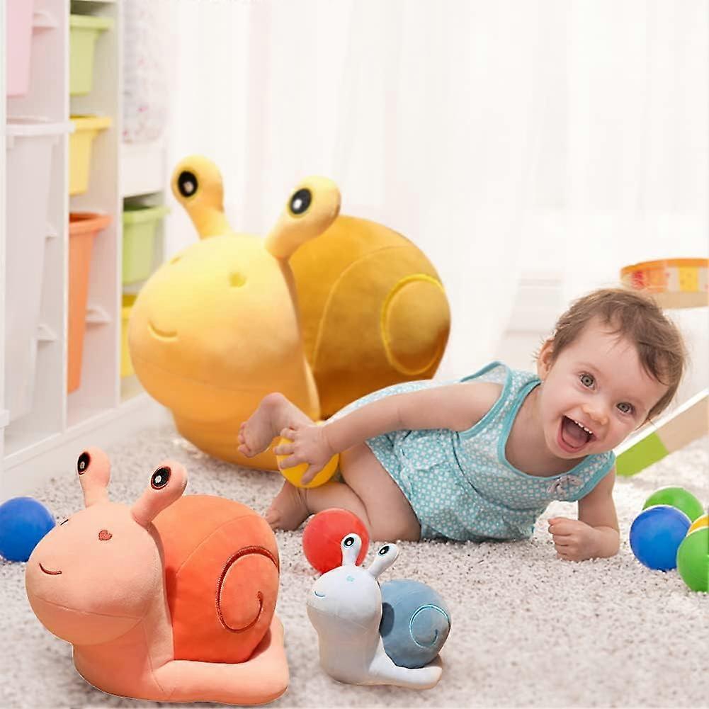 Peluche Lumaca Cartoon - Morbido Giocattolo In Peluche Per Bambini, 28/40 Cm, Regalo Di Compleanno E Decorazione Cameretta - 5
