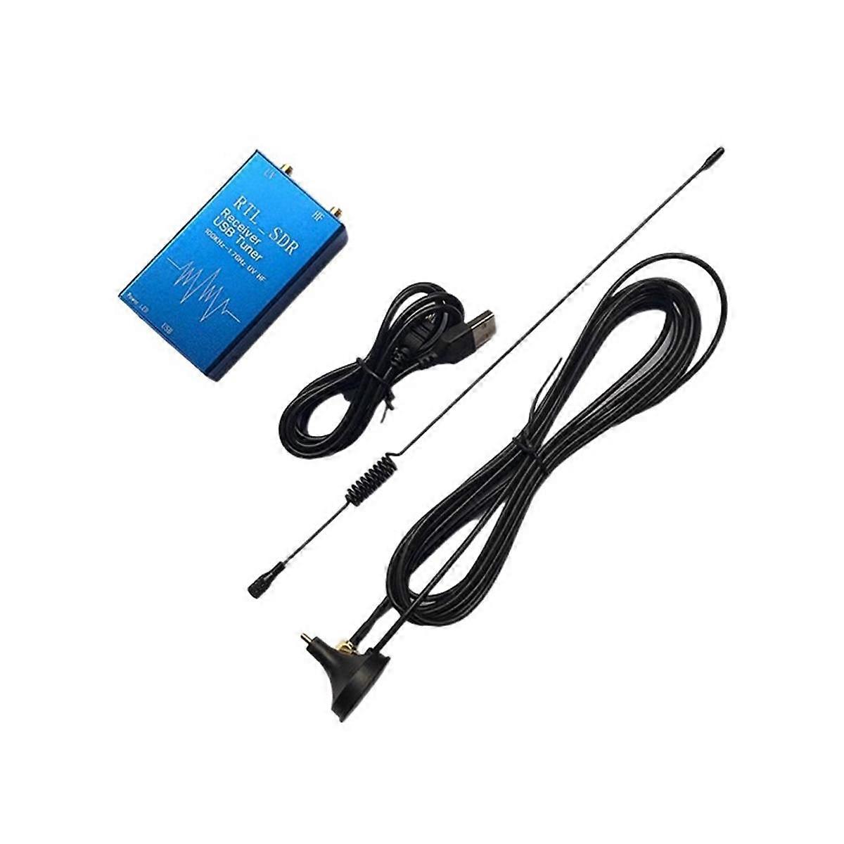 Xr-105 -SDR Usb Bezdrátový přijímač 100Khz-1.7Ghz Plné pásmo USB tuner Přijímač R820T+8232 Amatérský Rad