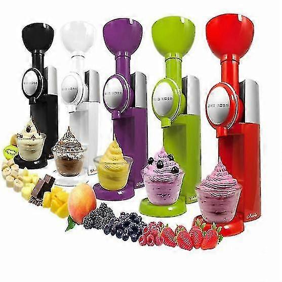 1pc Ice Cream Maker The Big Swirlio, Fruit Soft Serve Dessert Maker,red,hw