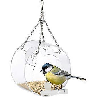 Fuglemater, akryldispenser, hengende, for vindustransparent1pcs