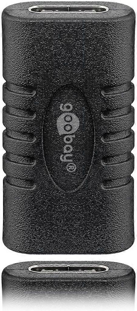 Adaptador USB-C a USB-C Goobay - Negro